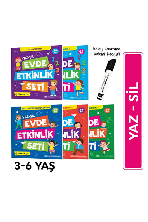 4'lü Zeka ve Dikkat Geliştirme Seti